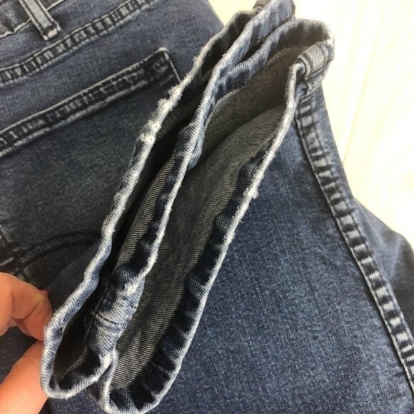 Levi's 516 Men's Denim Blue Jeans 40 x 34 Cotton Blend - Picture 10 of 12